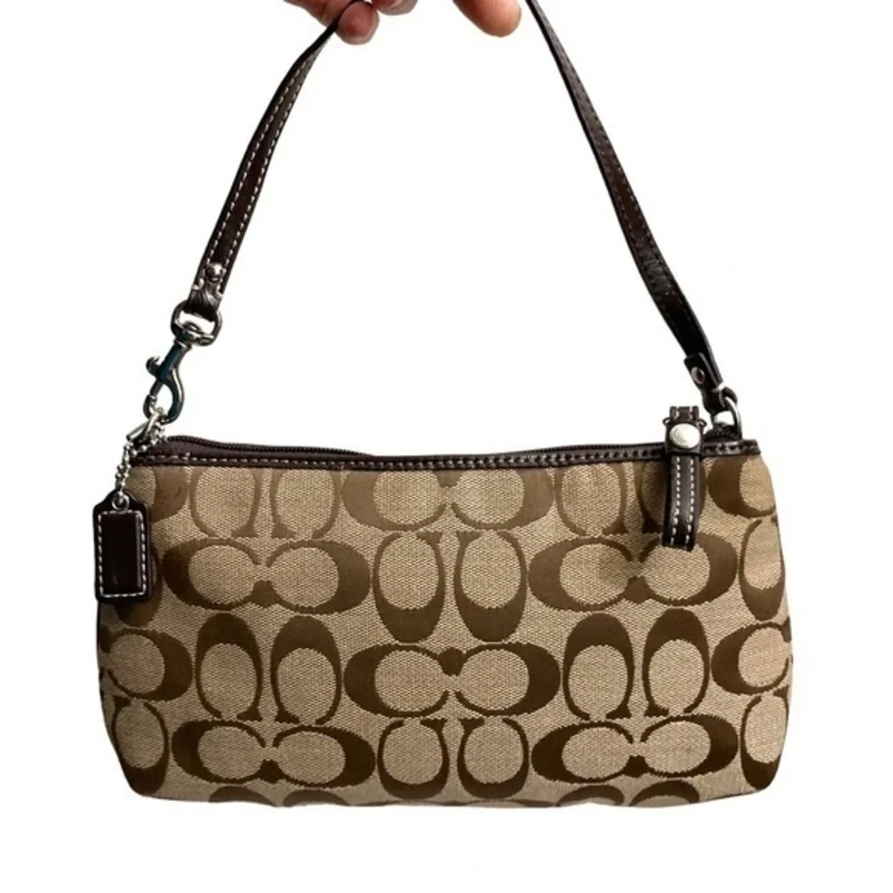 Coach vintage y2k signature c brown mini bag - Picture 5 of 8